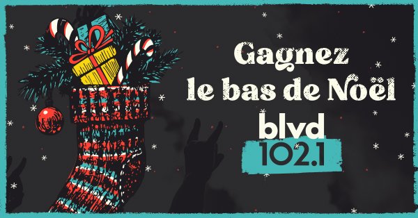 C'est Noël avant le temps à BLVD 102,1!