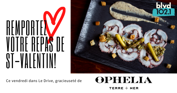 Soyez prêts à vous régaler pour la St-Valentin!
