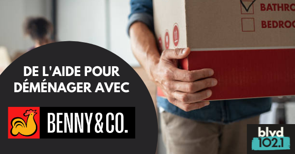Du poulet Benny pour votre déménagement