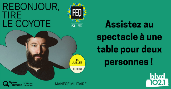 Gagnez vos places pour le spectacle de Tire le Coyote !
