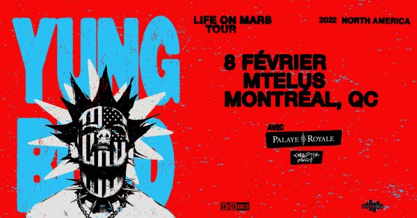 Gagnez vos billets pour YUNGBLUD !
