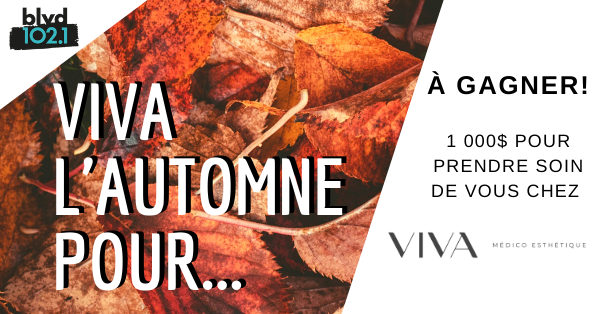 Viva l'automne avec Clinique VIVA!