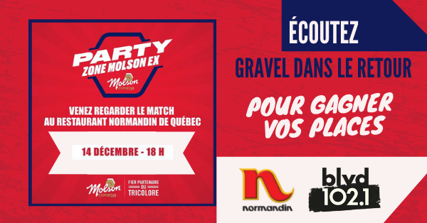Gagnez votre soirée entre chums au Normandin