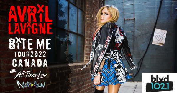 Gagnez votre paire de billets pour Avril Lavigne au Centre Vidéotron !