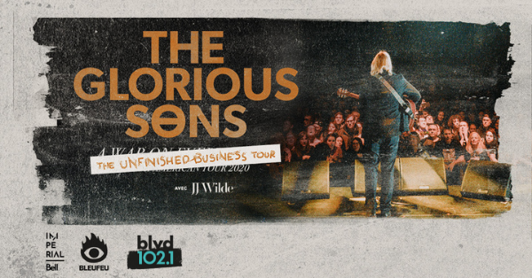 Gagnez votre paire de billets pour The Glorious Sons à l'Impérial Bell !