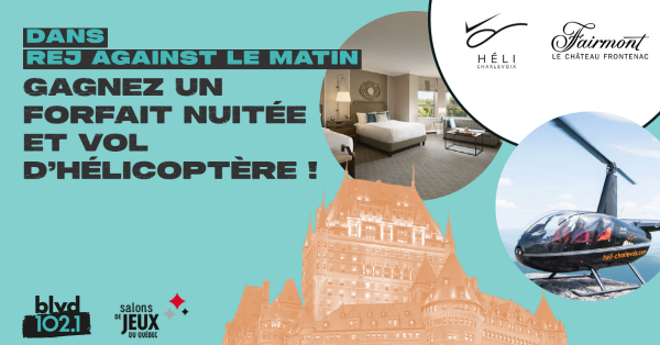 Gagnez un forfait nuitée et tour d'hélicoptère !