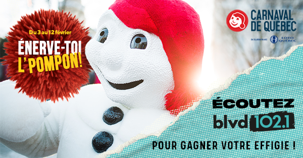 Gagnez vos effigies du Carnaval de Québec !