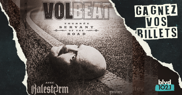 Gagnez vos billets pour Volbeat au Centre Vidéotron! 