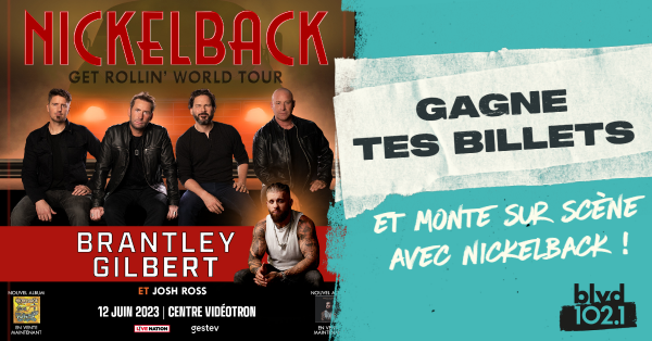 Vis ton rêve de Rockstar avec Nickelback!