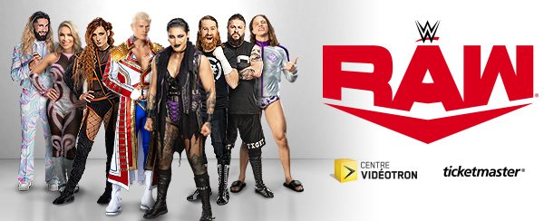 Gagnez vos billets pour la WWE au Centre Vidéotron