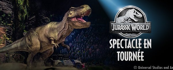 Jurassic World au Centre Vidéotron