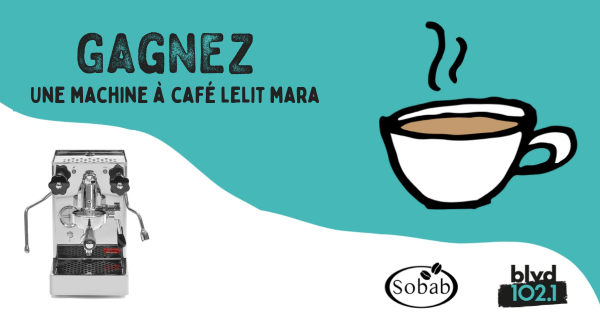 Gagnez votre machine à café!