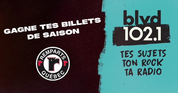 Gagnez vos billets de saison pour Les Remparts!