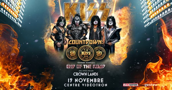 Gagnez vos billets pour KISS !!!