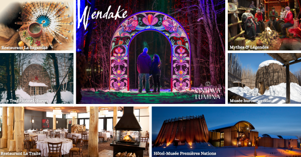 Une soirée d'amoureux signée Tourisme Wendake!