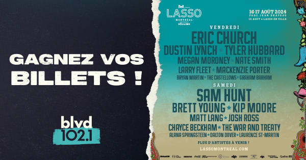 Gagnez vos laissez-passer pour LASSO!