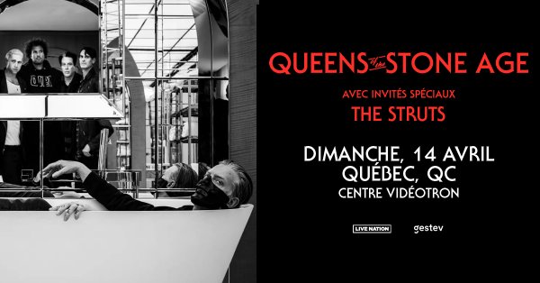 Gagnez vos billets pour Queens of the Stone Age!!