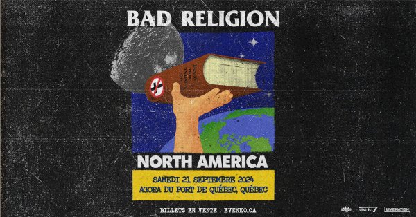 Gagne ta paire de billets pour Bad Religion!