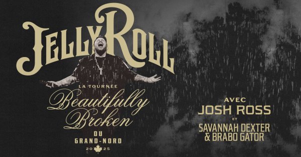 Gagne tes billets pour aller voir Jelly Roll!