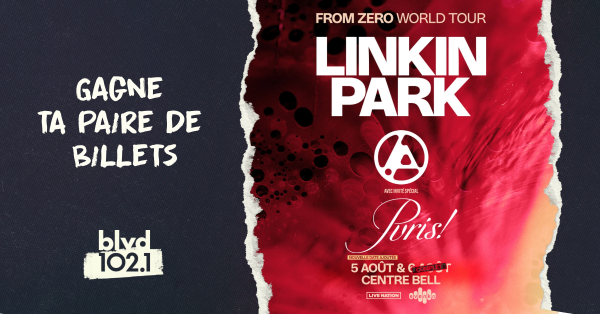 Linkin Park s'amène au Centre Bell!