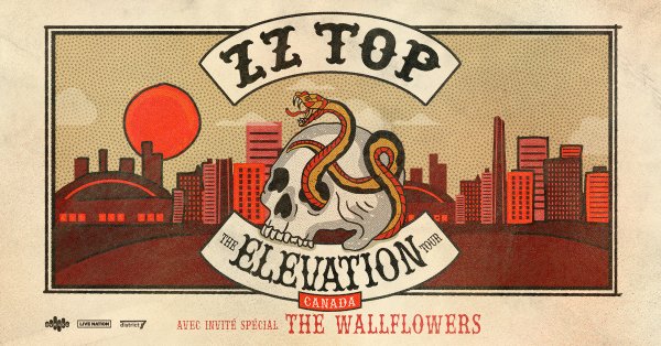 Gagne ta paire de billets pour ZZ TOP!