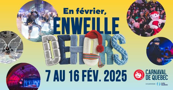 Gagne ta paire d'effigies pour le Carnaval de Québec