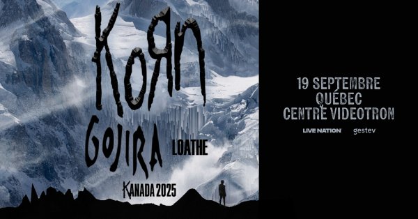 Gagne tes billets pour aller voir KORN!