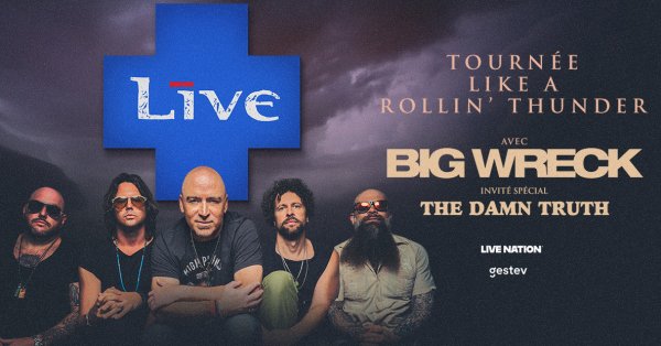 Assistez au show de Live avec Big wreck grâce à BLVD