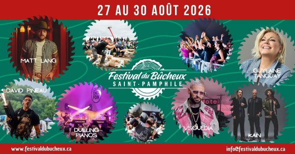 Le festival du Bûcheux vous attend!
