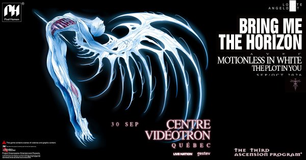 Gagnez vos billets pour aller voir bring me the horizon