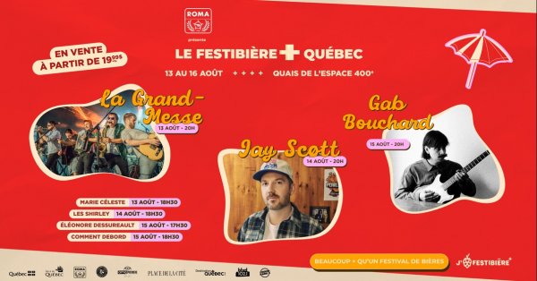Vivez le Festibière de Québec en gang