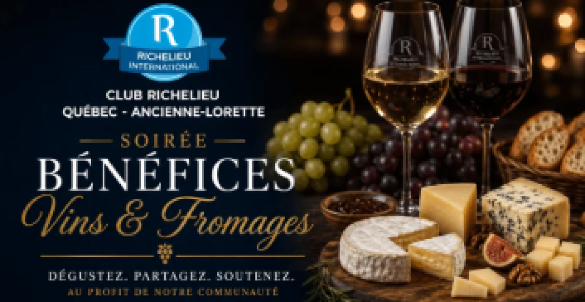 Soirée annuelle du club Richelieu Québec-Ancienne Lorette