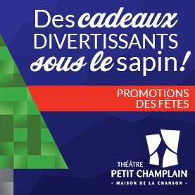 Noël au Théâtre Petit Champlain!