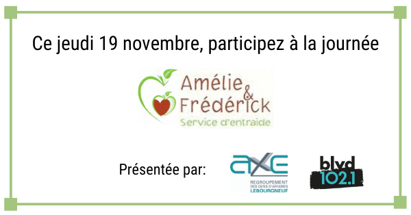Journée Amélie et Frédérick