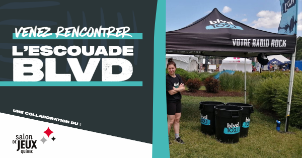 Suivez l'Escouade BLVD et gagnez gros !