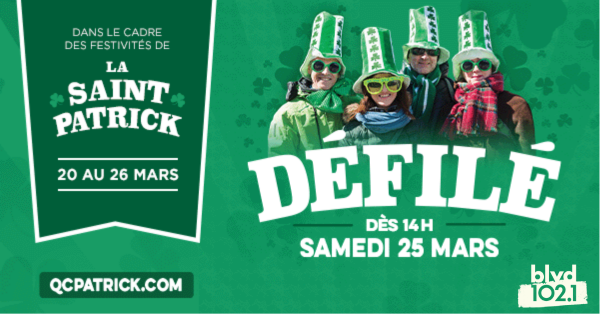 La ville passe au vert pour le Défilé de la St-Patrick!