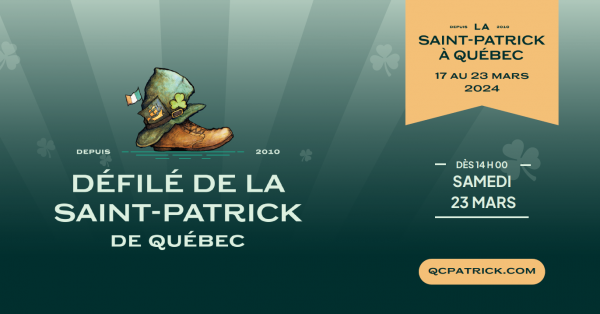 Défilé de la St-Patrick de Québec!
