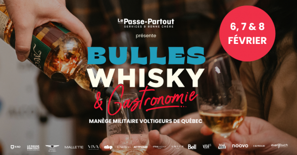 Bulles, whiskey & Gastronomie 2025