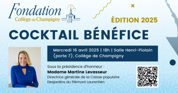 Cocktail bénéfice du Collège de Champigny 2025