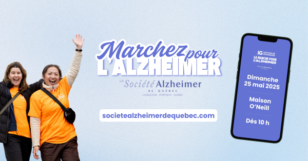 La Marche pour l'Alzheimer 
