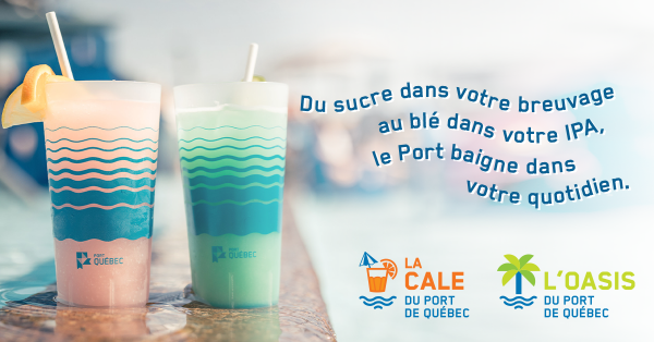 BLVD 102.1 fière partenaire du Port de Québec !