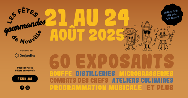 Savourez l’été aux Fêtes gourmandes de Neuville!