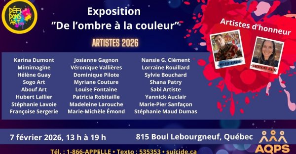 Défi Dons Art 2026 : De l’ombre à la couleur