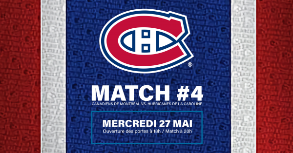 Les canadiens en direct de l'Agora du Port de Québec!