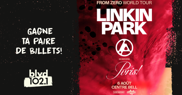 Linkin Park s'amène au Centre Bell!