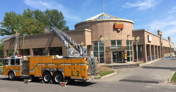 Début d'incendie dans l'arrondissement Charlesbourg