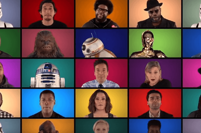 Tonight Show: La distribution de Star Wars reprend A cappella la chanson thème avec Jimmy Fallon et The Roots!