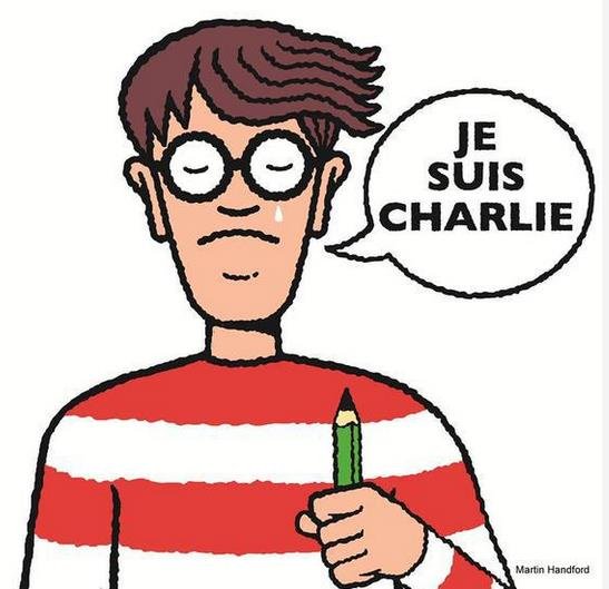 1 an après Charlie Hebdo - Le slogan « Je suis Charlie »