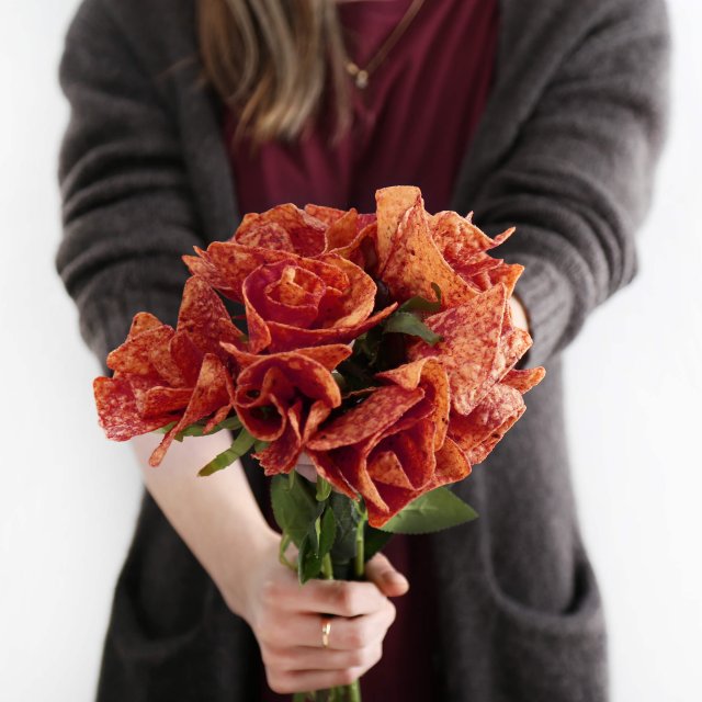 Un bouquet différent pour la St-Valentin