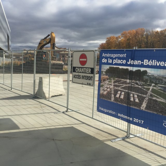 Les travaux de la Place Jean-Béliveau nuiront-ils à la circulation?